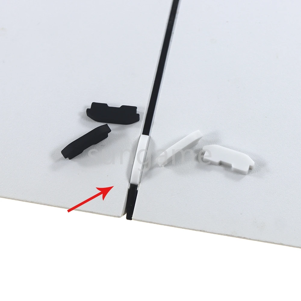 1pair Host Rubber Cover Chassis Foot Pad For Sony PS4 PlayStation 4 1200