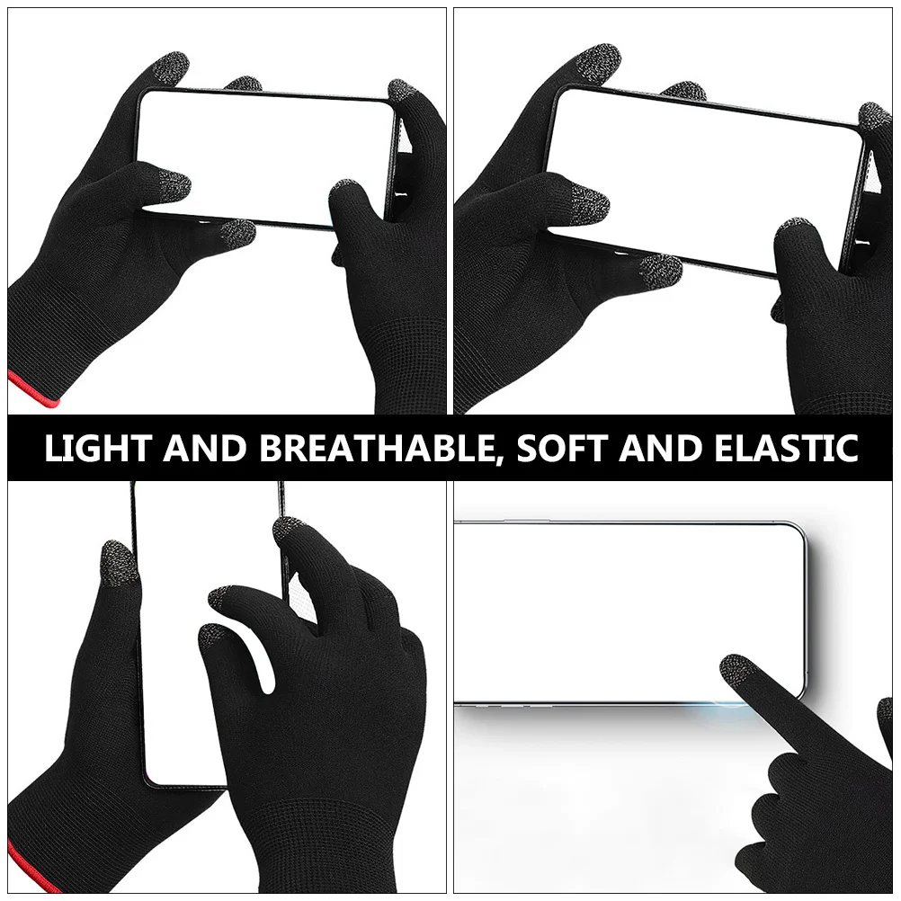 

1Pair Unisex Winter Warm Cycling Gloves Touch Screen Phone Telefingers Full-Finger Outdoor Sports Driving Hiking Skateboarding