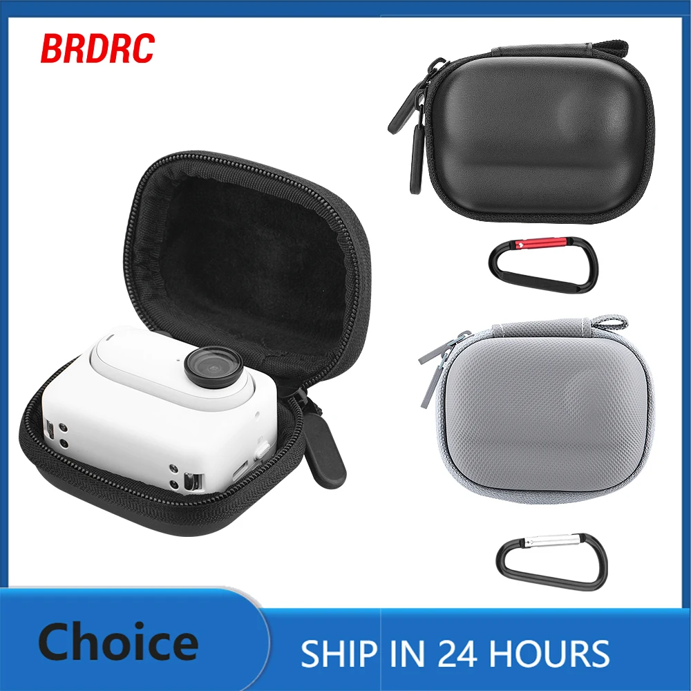 Brdrc Aufbewahrung tasche für insta360 go 3/go 3s Sport kamera Mini Trage tasche Aufbewahrung tasche tragbare Schutz box Pu Shell