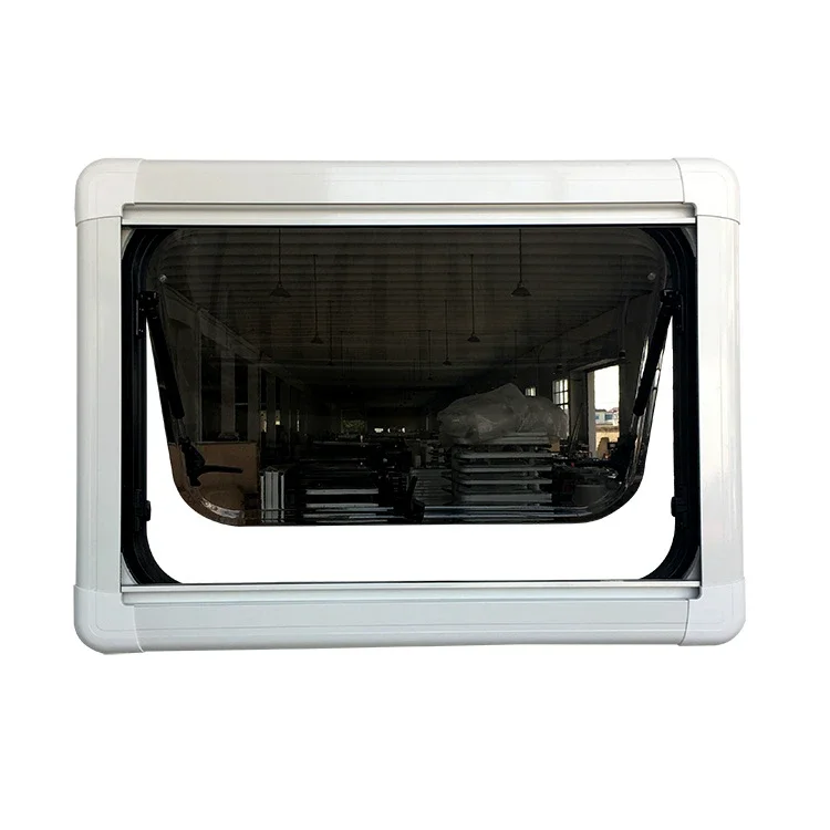 Double Glaze Acrylic Window with Pleated Blind and Fly Screen Caravan  New Strong Rv Window