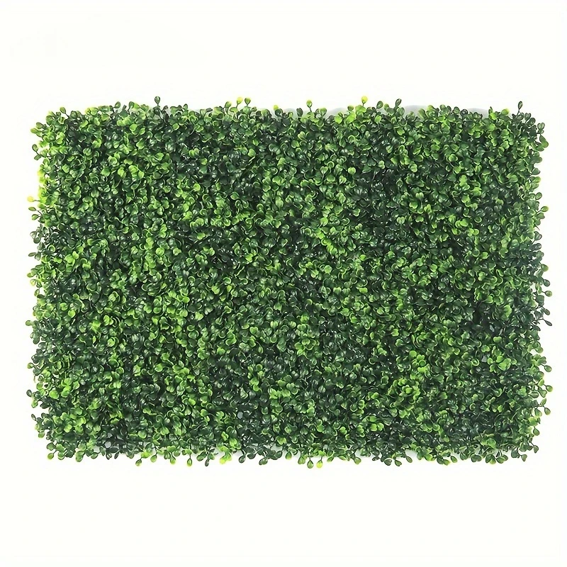 2/4 pz 40x60cm pareti di piante artificiali fogliame siepe stuoia di erba pannelli verdi recinzione decorazioni per la casa piante finte giardino prato simulato