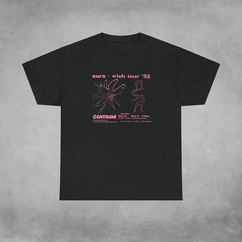 The Cure Wish Tour 1992 Tee