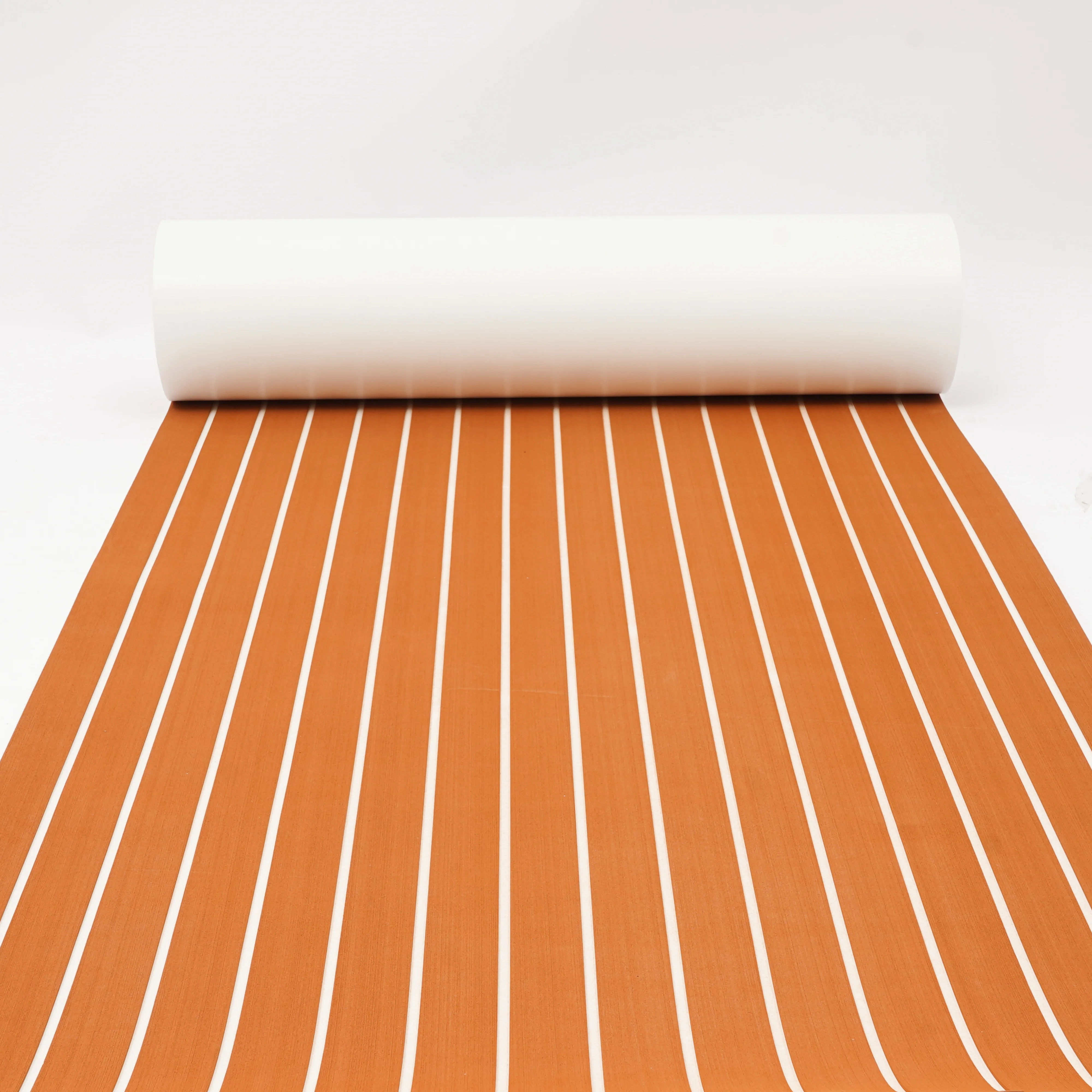 240 cm x 90 cm EVA-schuim teakhouten vloermat voor bootdek RV jacht zelfklevend waterdicht antislip snijdbaar upgrade niet gemakkelijk te vervormen