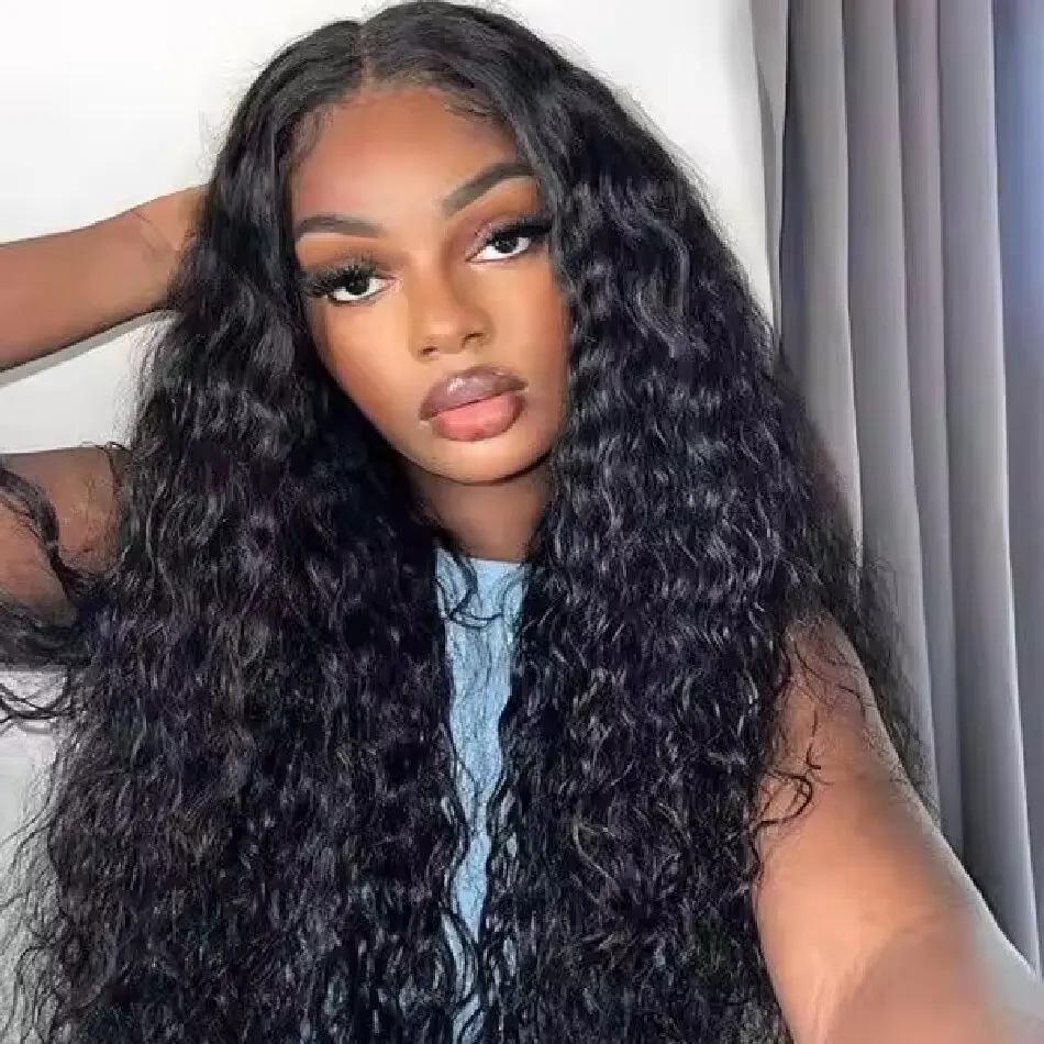 

Lacecut Loose Deep Wave Lace Front Wigs With Baby Hair 150% Density Pre Plucked 13x6 Swiss Lace Frontal Curly Wig For Women