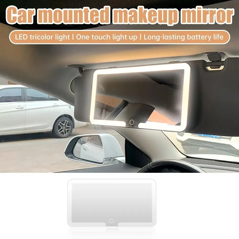 

Three Gear Adjustment Sun Visor Vanity Mirror Dimmable Touchscreen Auto Vanity Mirror Makeup Mirror Charging Vanity Mirrors