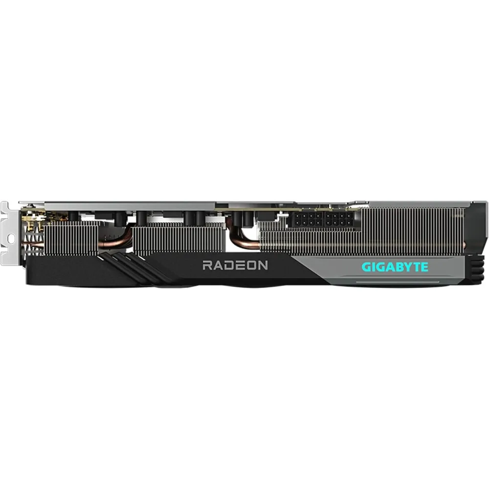 بطاقة رسومات Radeon RX 7600 XT Gaming OC 16G، 3X WINDFORCE Fans 16GB 128-bit GDDR6، GV-R76XTGAMING OC-16GD بطاقة فيديو