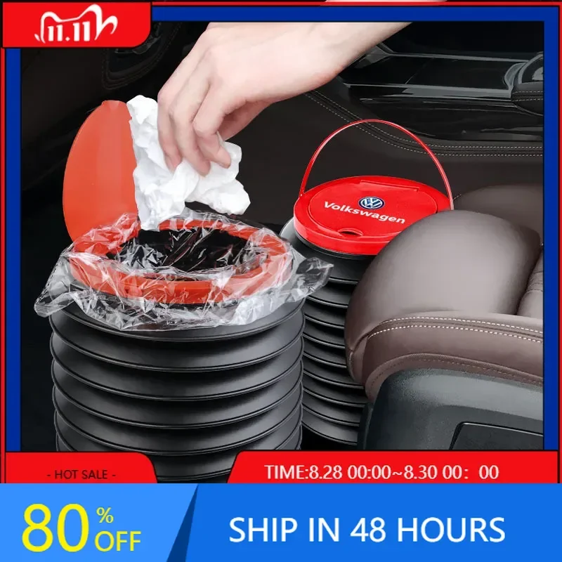 

Складной контейнер для мусора/рыболовный ведро/ящик для хранения зонтов для VW Golf GTI 2026, Volkswagen GTI, Passat