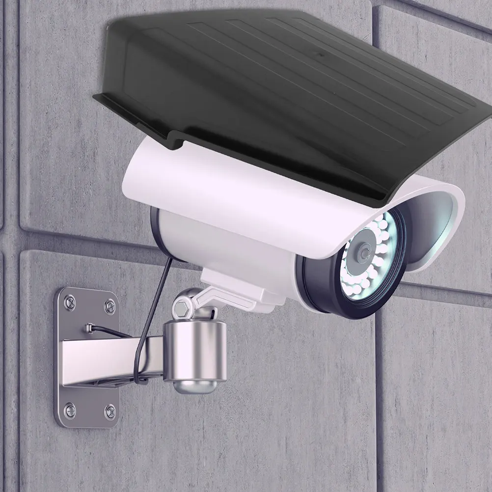 2Pcs Plastic Security Camera Protective Cover Outdoor Rain Shield Waterproof Dustproof Weatherproof Camera Sunshade Rainproof