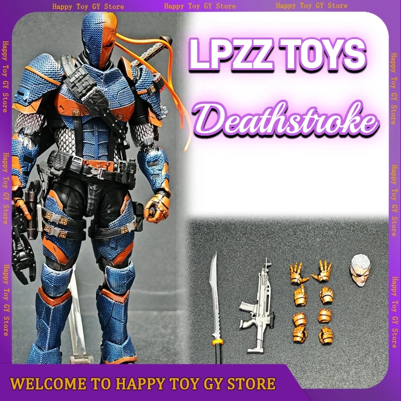 

Lpzz Rouno Cueure Dc002 Deathstroke Arkham Knight Finished Module Movable Batman Model Anime Action Figure Figurine Toys Gift