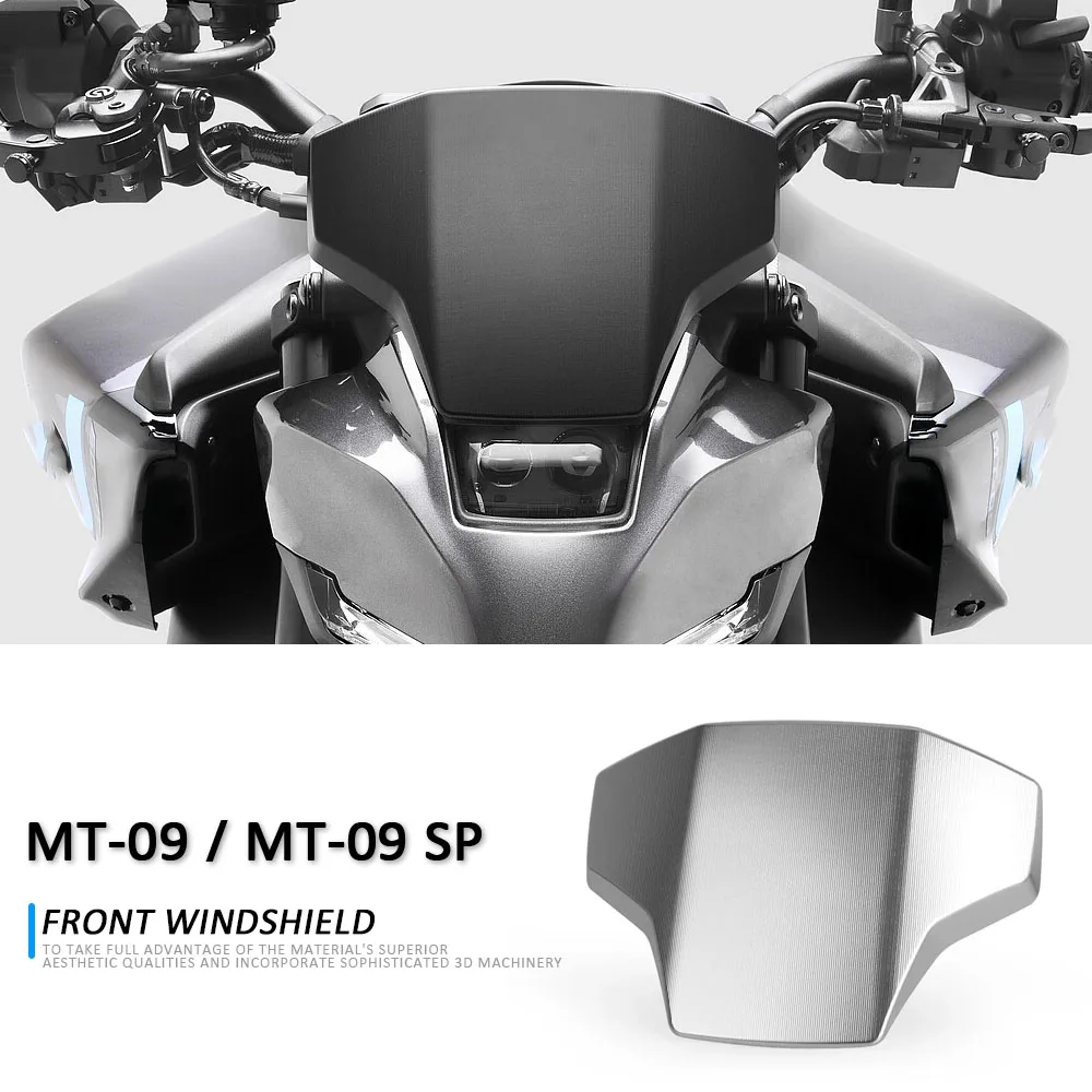 

Motorcycle Accessories Windshield Front Support Windshield Wind Deflector Fairing 2024 2025 For YAMAHA MT 09 MT-09 SP MT09