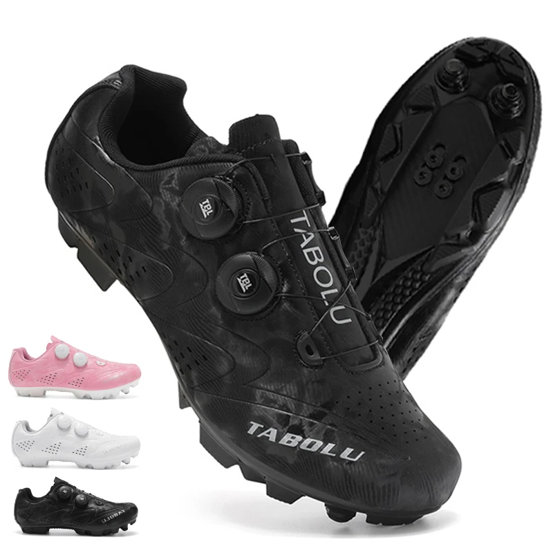 

Обувь для велоспорта MTB с шипами, мужские кроссовки для шоссейного велосипеда, скоростные кроссовки на плоской подошве, женская обувь для гонок на велосипеде, горном велосипеде