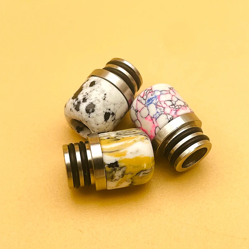 DSX 510 Drip Tip Stainless Steel Marble Heat Resistance mouthpiece for RTA Atomizer Dotaio box E-cig accessories
