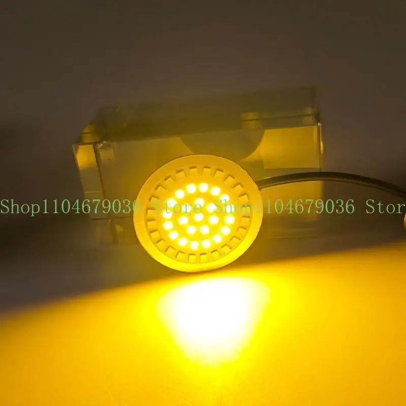 652F مصابيح LED للدراجات النارية مع عدسات واضحة: وضع تشغيل الموضع الخلفي إشارة ، ومؤشرات تشغيل وضوء الفرامل