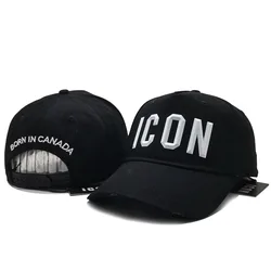 ICON Brand Baseball cap Men's Women's Rubber Label ICON Letter Dad's Hat Hip Hop Truck Driver's Hat Hombre Gorras Kaquette