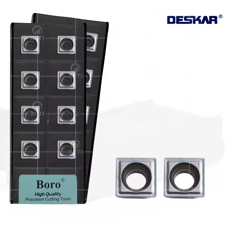 

DESKAR 100% оригинальные SOMG040202-TG TF618 фрезы для токарных станков с ЧПУ U-образные токарные инструменты твердосплавные вставки для обработки закаленной стали