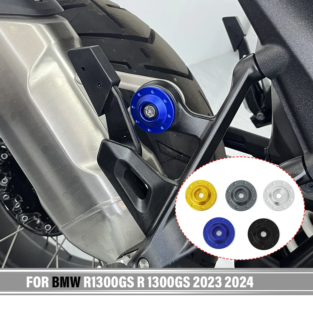 For BMW  R1300GS R1300GS R 1300 GS Adventure 2024-2025 Exhaust Bracket Cover Plate Accessory Decorative Protective Cover