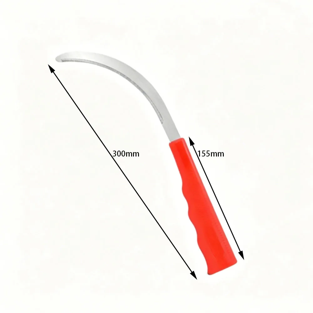1/2/5-Piece Toothed Stainless Steel Sickle Farm Tool, Dual-Purpose for Weeding and Harvesting, Special Tool for Cutting Small Gr