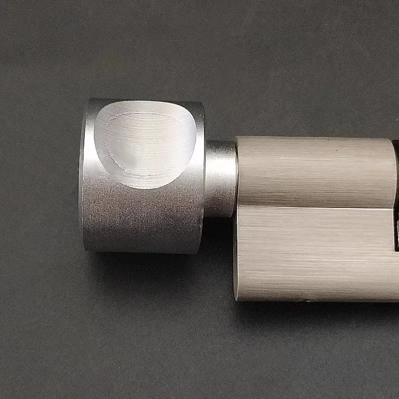 Anti-theft door gourd hole lock Cylinder Round handle Knob with 5 keys Length 90 95 100 110mm Height 32mm Copper material