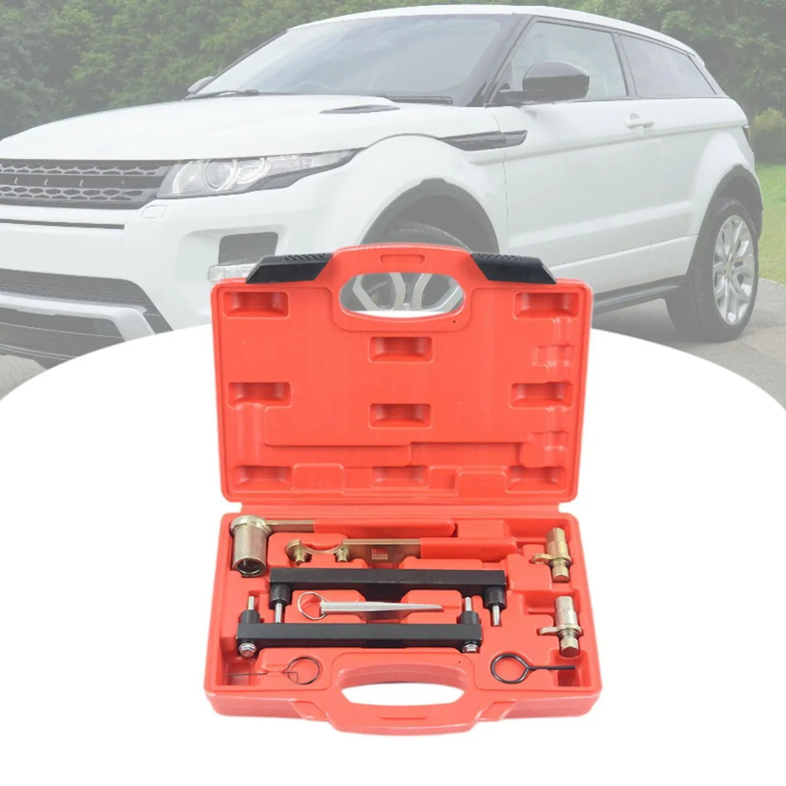 

Engine Timing Tool Kit Professional Wear Resistant Portable Truck Repair Tool Metal for Jaguar Land Rover 4.0 3.2 V8 4.2