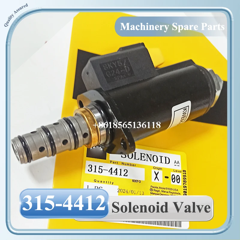 

116-3526 315-4412 for E320B E320C E330B KWE5K-31/G24E30 Hydraulic Pump Solenoid 1163526 3154412