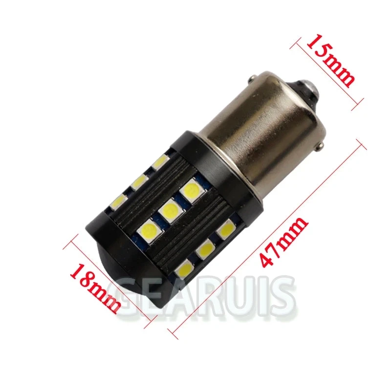 10X 11156 BA15S 1157 BAY15D 24 smd 3030 LED T20 7440 7443 3156 3157 4.32W Auto Reverse Tail Brake Bulb Reverse Turn Signal light