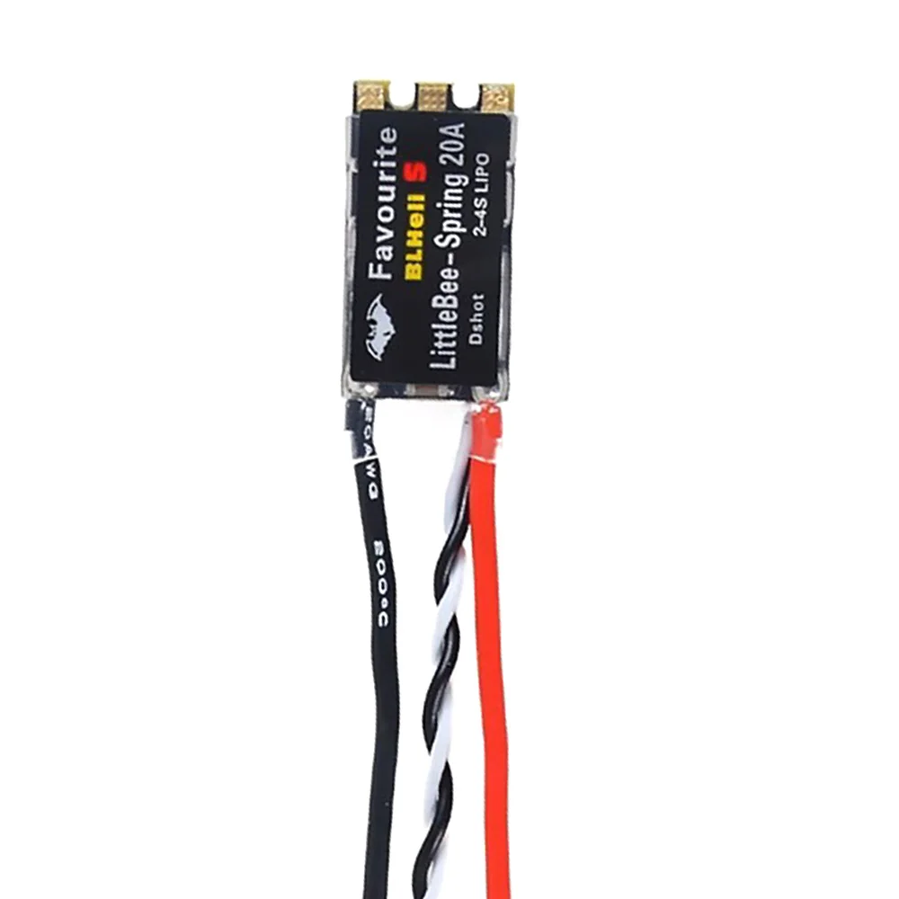 LittleBee 20A 2-6S BLHeli_S OPTO Brushless ESC for DIY RC Drone FPV Racing