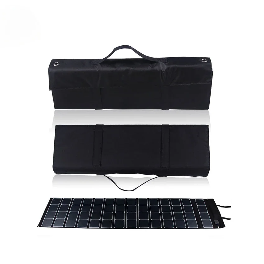 Foldable sunpower solar panel 200W with high efficiency 25% portable   300W for Outdoor campingMonocrystalline Silicon