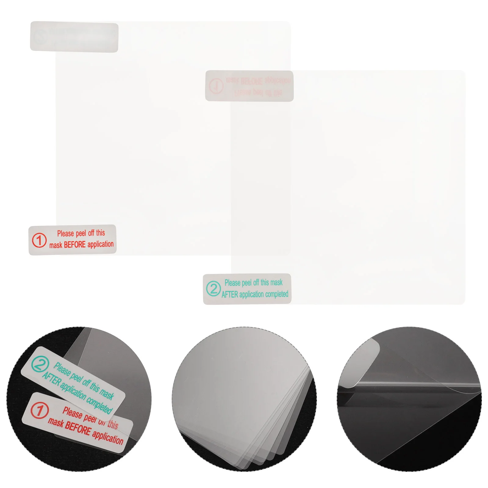 

10pcs Etc Sticker For Car Windshield Static Adhesive Mounting Tool Universal Vehicle Interior Accessory Waterproof Strong Hold