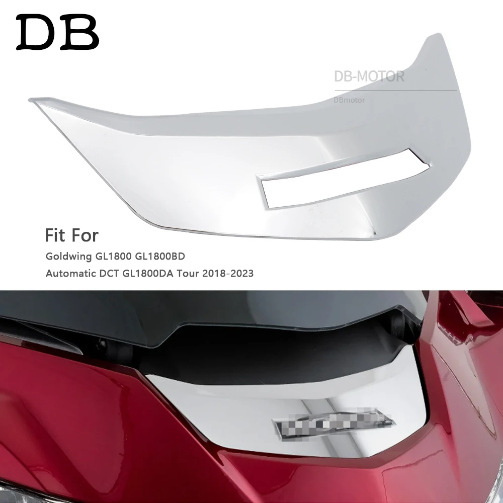 

Motorcycle Front Fairing Vent Accent Trim Fit For Honda Goldwing GL1800 GL1800BD Automatic DCT GL1800DA Tour 2018-2023