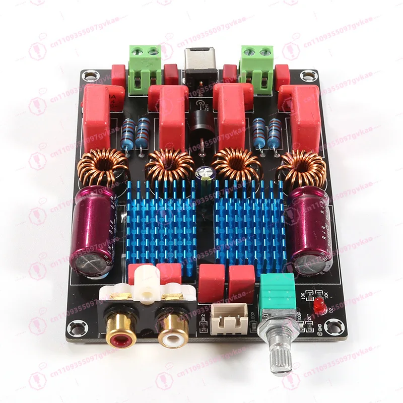 

Плата цифрового усилителя мощности TPA3116 2.0 с двумя чипами WIMA Deluxe (100 Вт + 100 Вт)