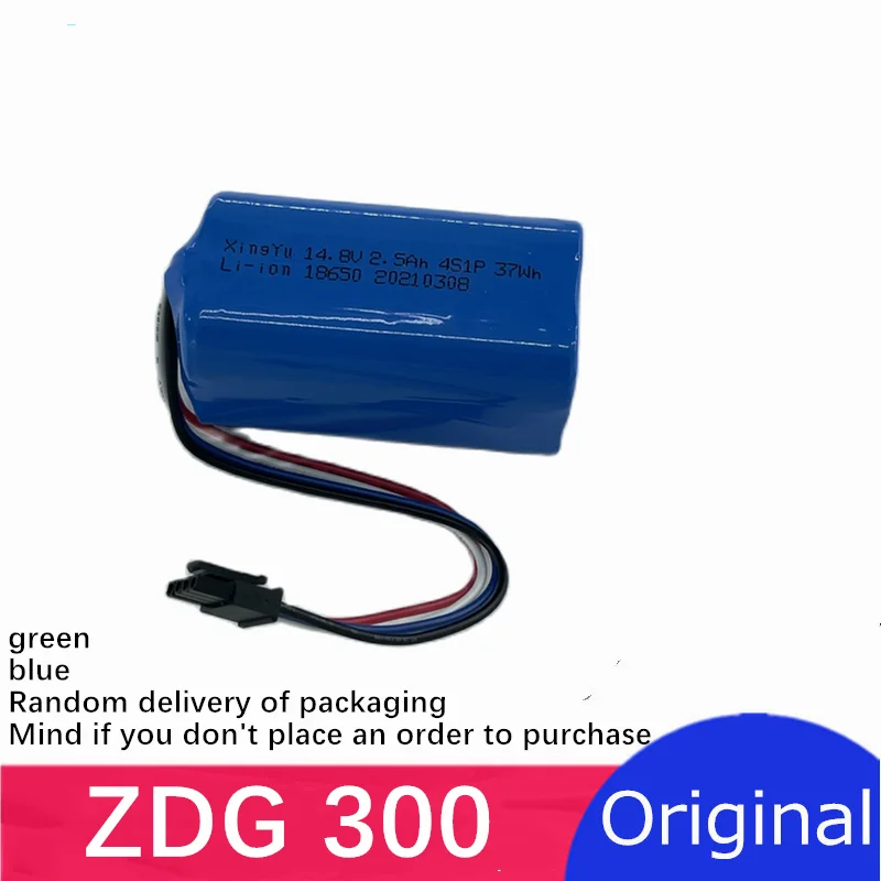 2500mAh/3200mAh/5200mAh Li-ion Battery for ZDG Robot Vacuum Cleaner 300 Accessories Spare Parts Charging Original 