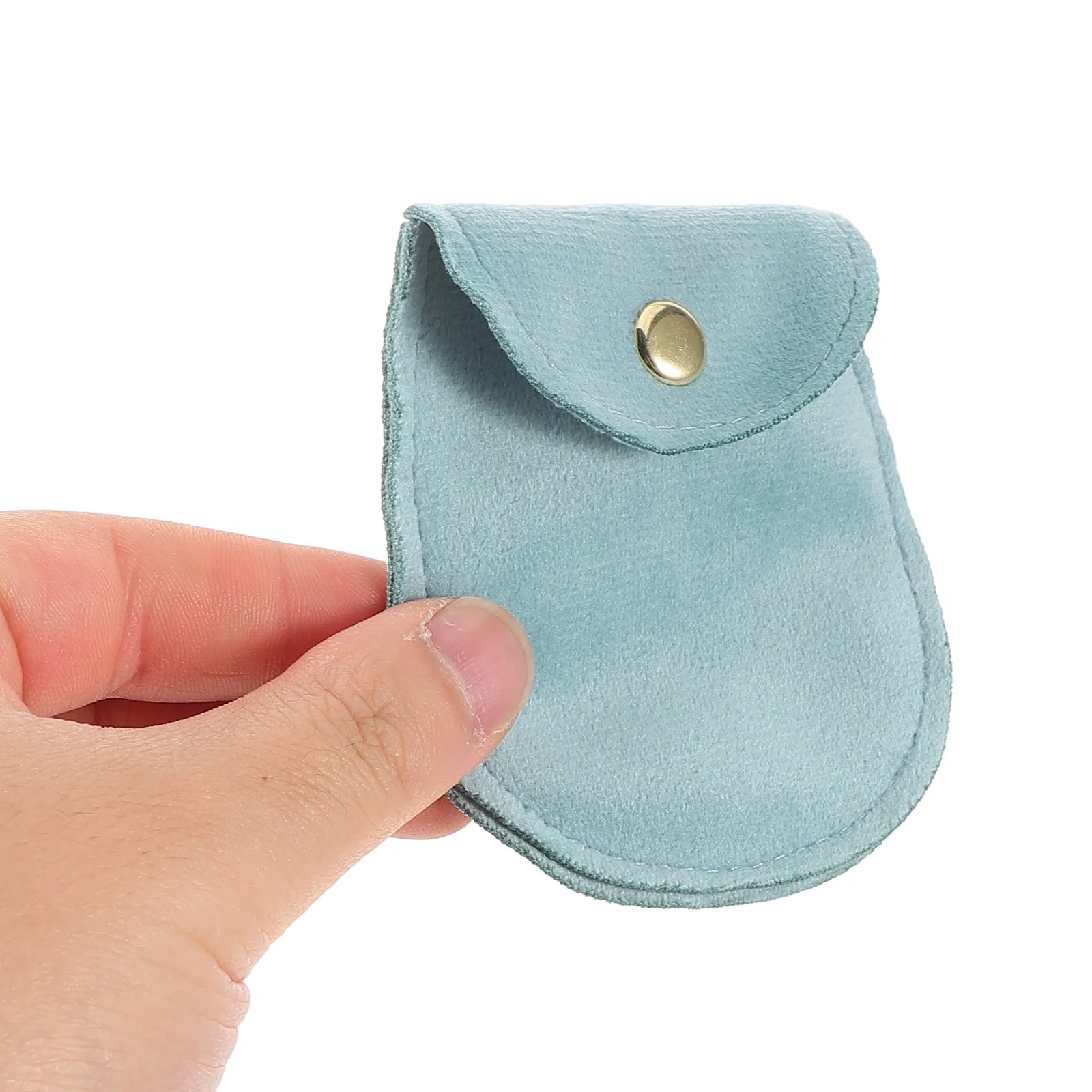 

7Pcs Elegant Jewelry Storage Pouches Portable Lightweight Fold Flap Closure for Travel Daily Use Rings Bracelets Earrings