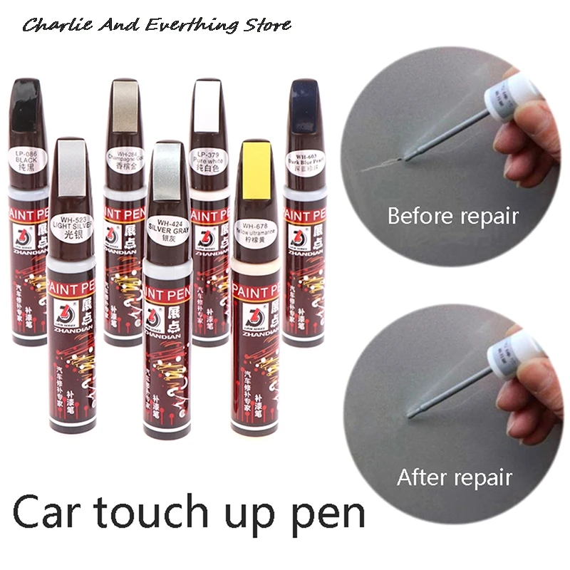 قلم إصلاح طلاء سيارات احترافي غير سام ، مقاوم للماء بشكل دائم ، أداة إصلاح الخدش ، معطف طلاء باللمس ، معطف شفاف