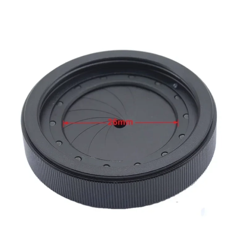 Aperture Adjustable 1.5-26 mm Iris Diaphragm M30 to M37 M42 to M42 CS to C Camera Lens Module Adapter Ring