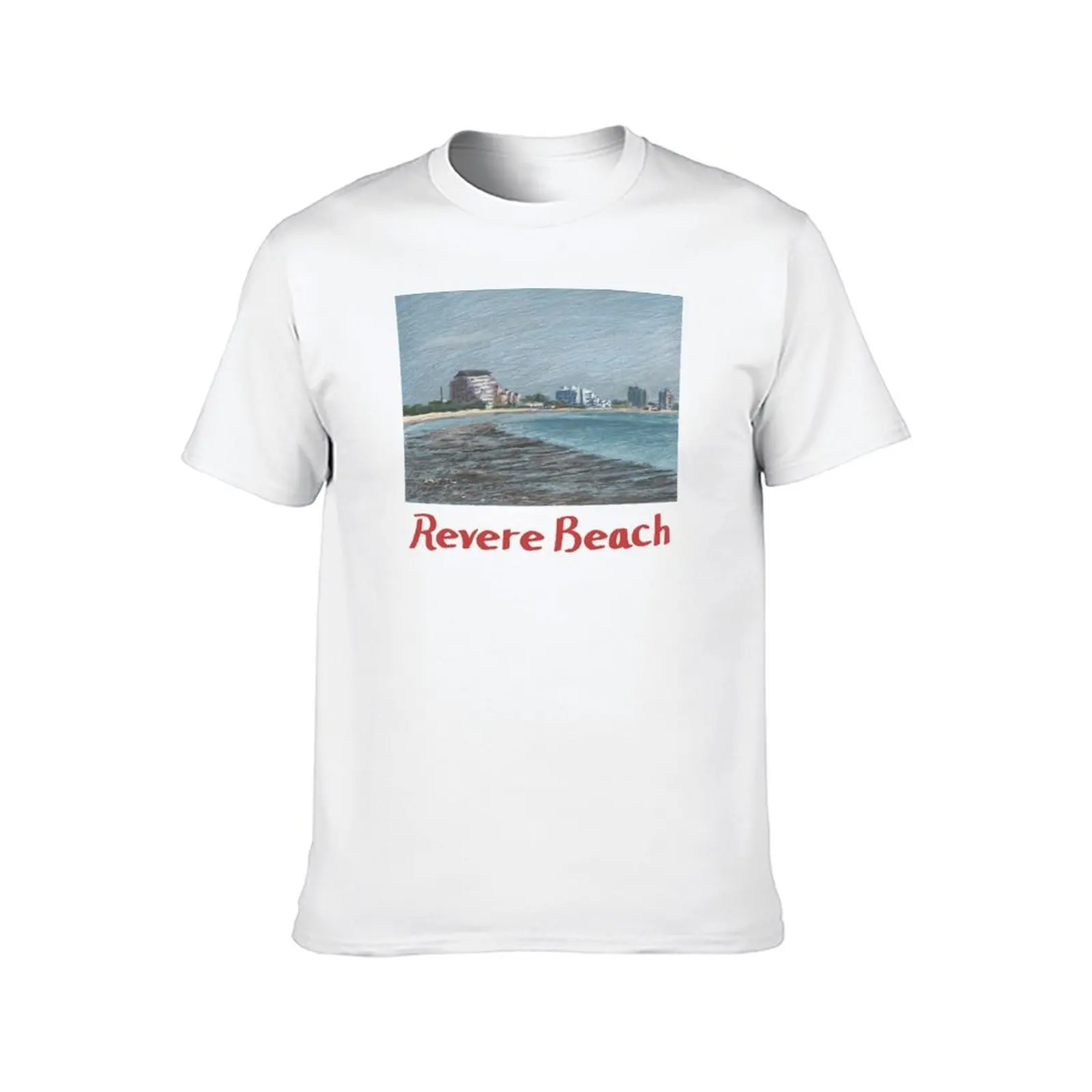 قميص تي شيرت رجل الشاطئ 1 مضحك عادية تي شيرت للرجال القطن القطن تي شيرت تي ريفير #2