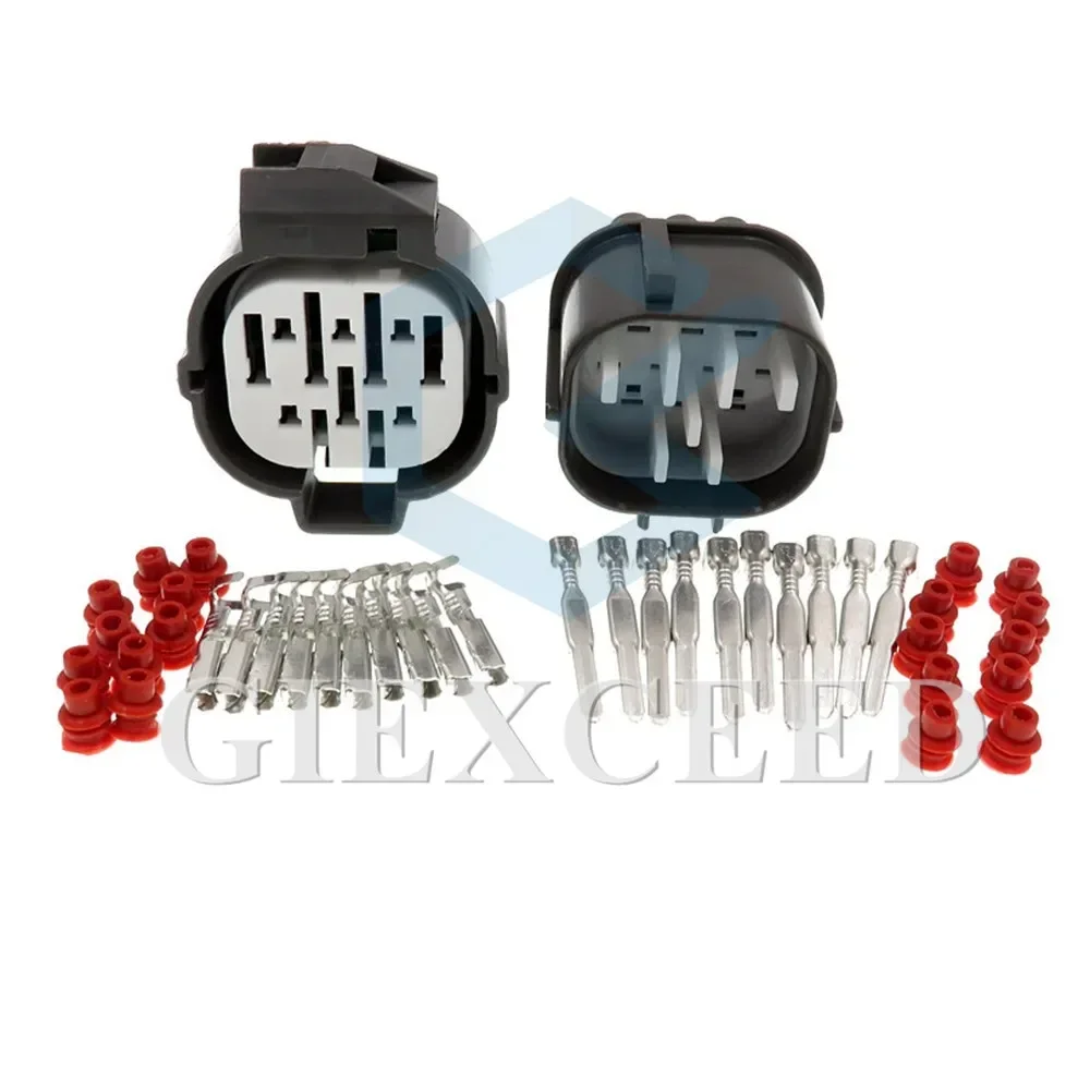 

10-контактный водонепроницаемый автомобильный разъем 6189-0135 6181-0076 DC Integra для шасси, сборка AC-разъемов, автомобильная розетка