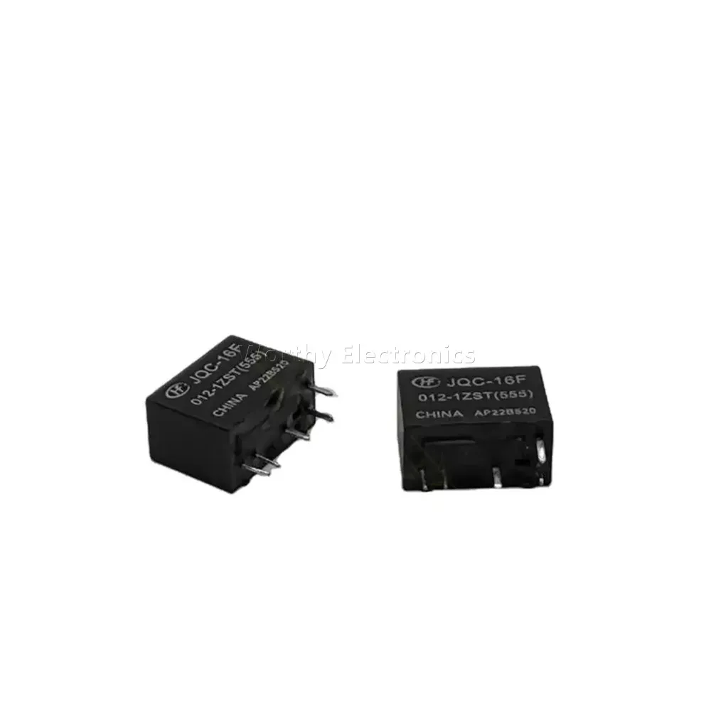 Free Shipping 10PCS/LOT 12VDC 30A 5PIN Relay JQC-16F 012-1ZST