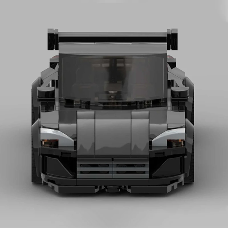 Stadtauto-Rennmodell MOC Bausteine Sportwagen S2000 Modulare Technologie Geschenke Urlaub Zusammenbau Kinderspielzeug-Set