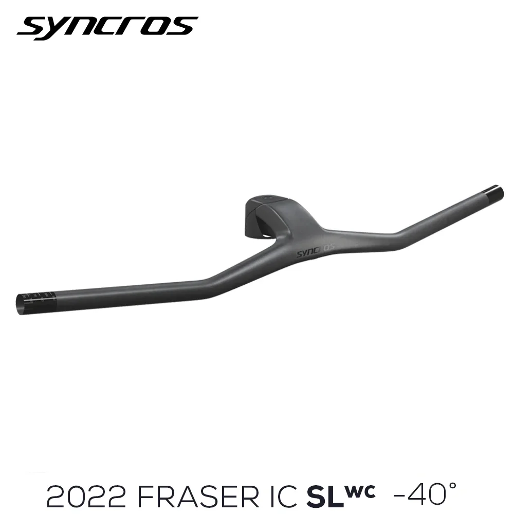 

2022 SYNCROS FRASER IC SL WC For Sparks Frame 740MM -40° Full Carbon Fibre Integrated Cockpit MTB Handlebar Titanium screws