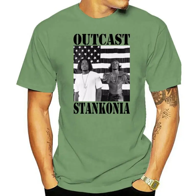 Обложка альбома Outkast Stankonia, мужская футболка унисекс в стиле хип-хоп, рэп 733 Обложка альбома Outkast Stankonia, мужская футболка унисекс в стиле хип-хоп, рэп 733