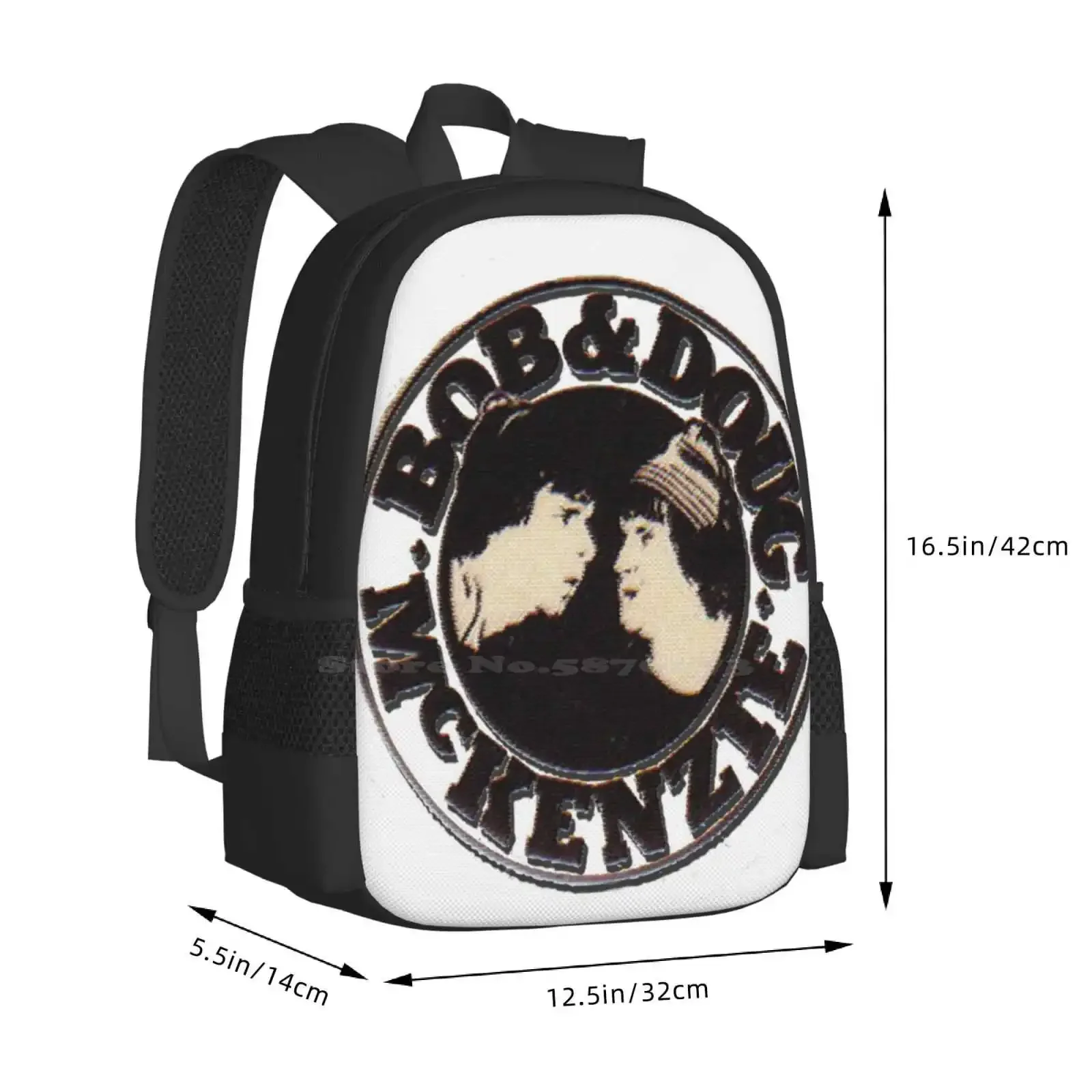 The Great White North - Bob And Doug Mckenzie رائجة البيع حقيبة مدرسية على ظهره حقائب عصرية Great White North Bob and Doug Sctv Rick #3