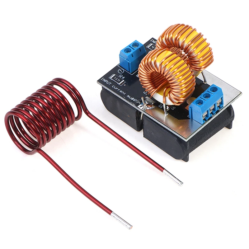 DC 5V~12V 120W Mini ZVS Induction Heating Board Flyback Driver Heater DIY Cooker+ Ignition Coil