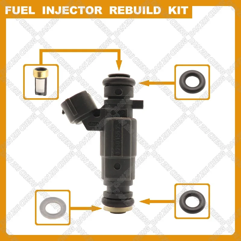

Fuel Injectors Seals O-Ring Repair Filters for Volkswagen santana passat 2.0L L4 0280156257 06B906031G 1990-2015