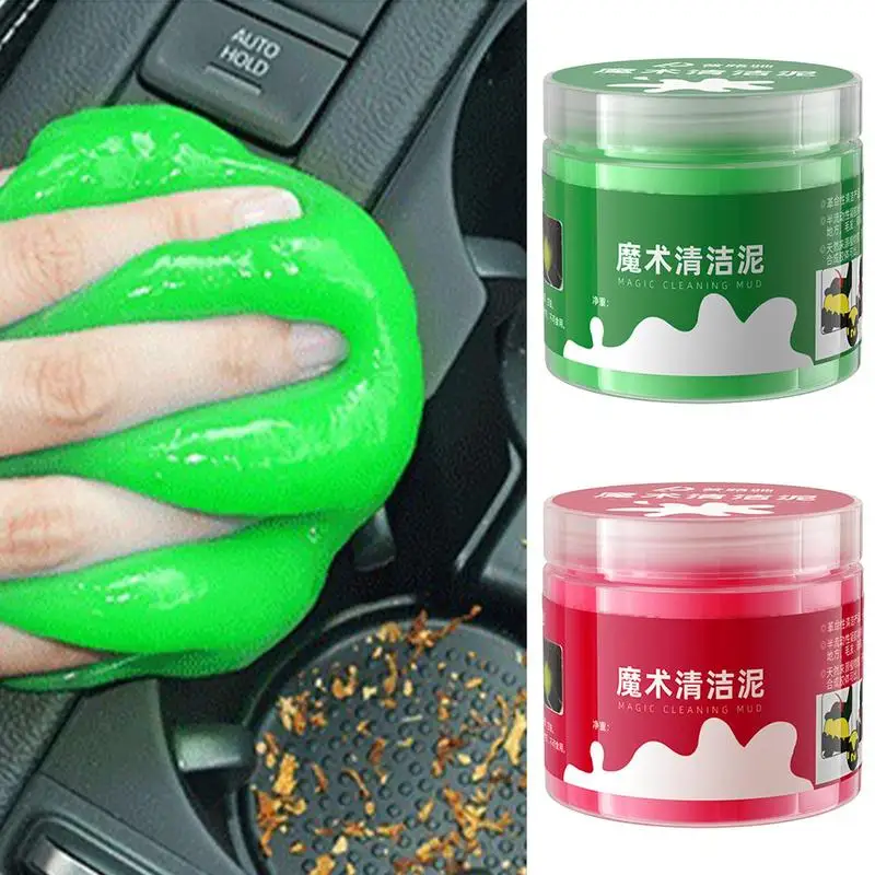 Sticky Car Cleaner Blob Multi-functional Dust Cleaning Mud For Tablet Laptop Dust Cleaner For Car Vent Keyboard Cleaning Slime