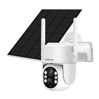 Srihome DH005 4MP Solar Power Low Comsunption WIFI IP Camera Full Color AI Humanoid Detection Home Security PTZ CCTV Monitor