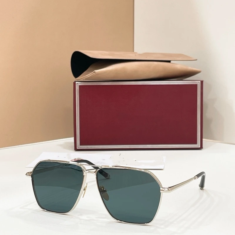 

Fashion Sunglasses STEKLLAR High Quality Alloy Oval Women Sunglasses Luxury Outdoor Men Eyewear Shades with Case