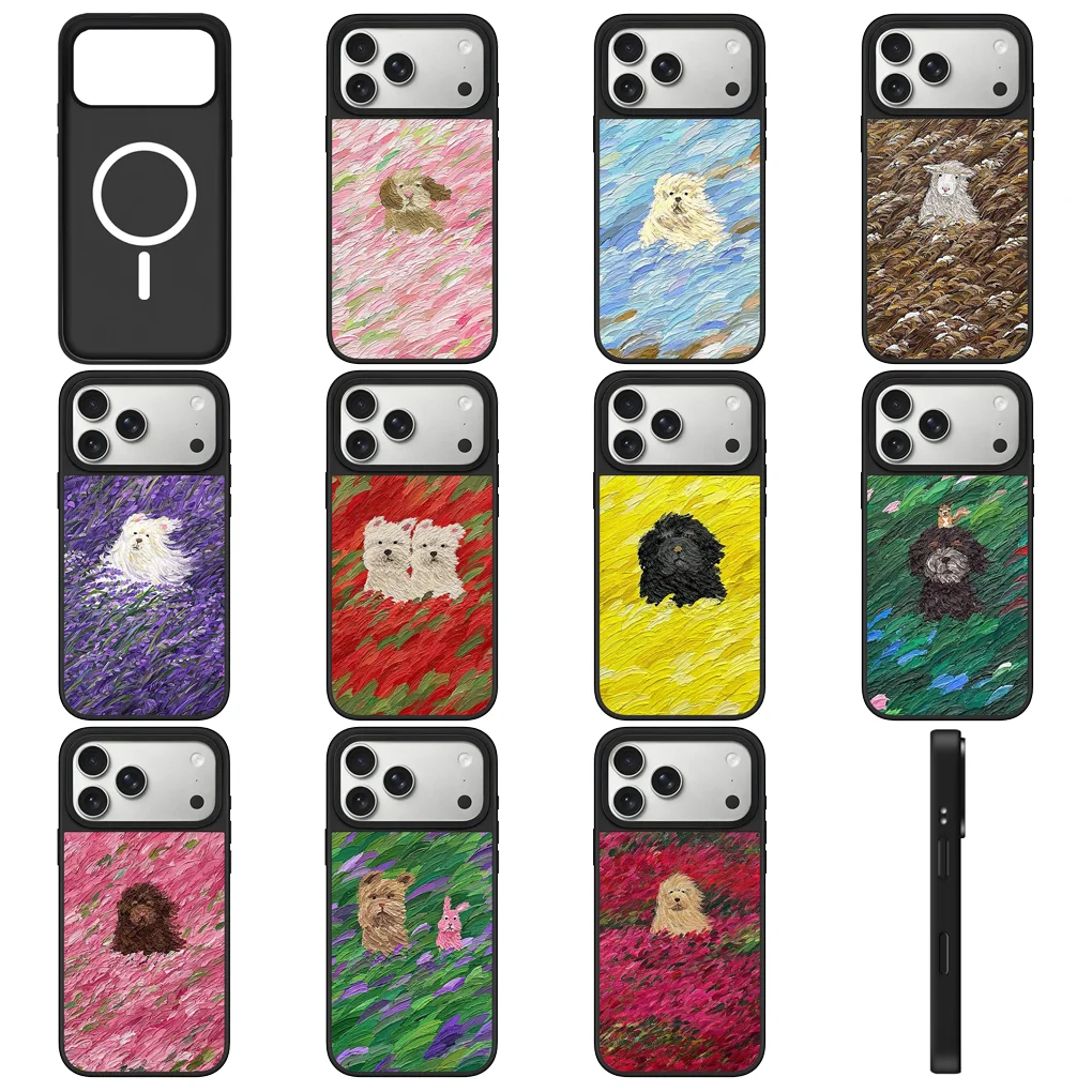 Puppy Grass Pattern…