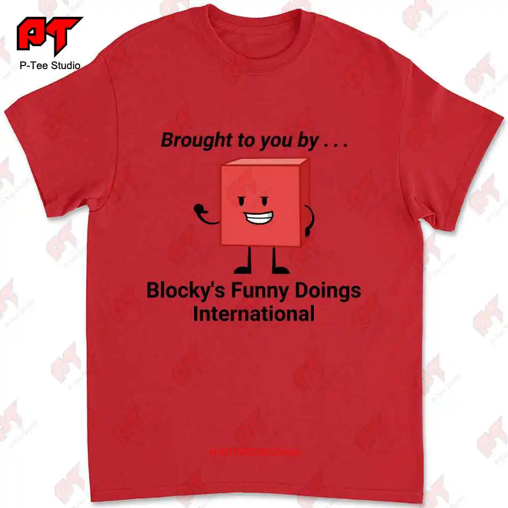 Bfdi Battle For Dream Island Blocky T-shirt QGBY