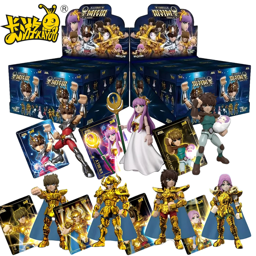 

KAYOU Saint Seiya слепая коробка экшн-фигурка Sanctuary Legend 1st Series сборочные блоки аниме темы прекрасный праздничный подарок для фанатов