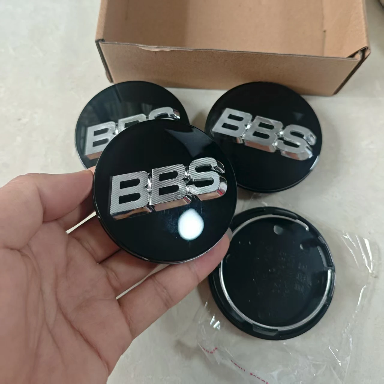 4 Uds. Tapas centrales de rueda con emblema genuino 70mm BBS aplicables a 5624120 5624608 5624119 56.24.120 56.24.608 56.24.119